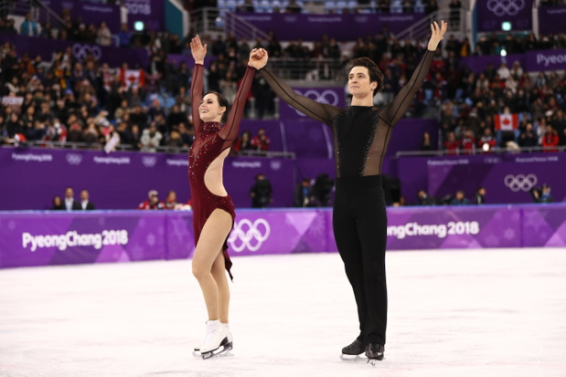 Tessa Virtue i Scott Moir 2018 r.