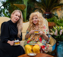 Magda Gessler i Katarzyna Warnke w programie "Magda gotuje internet"
