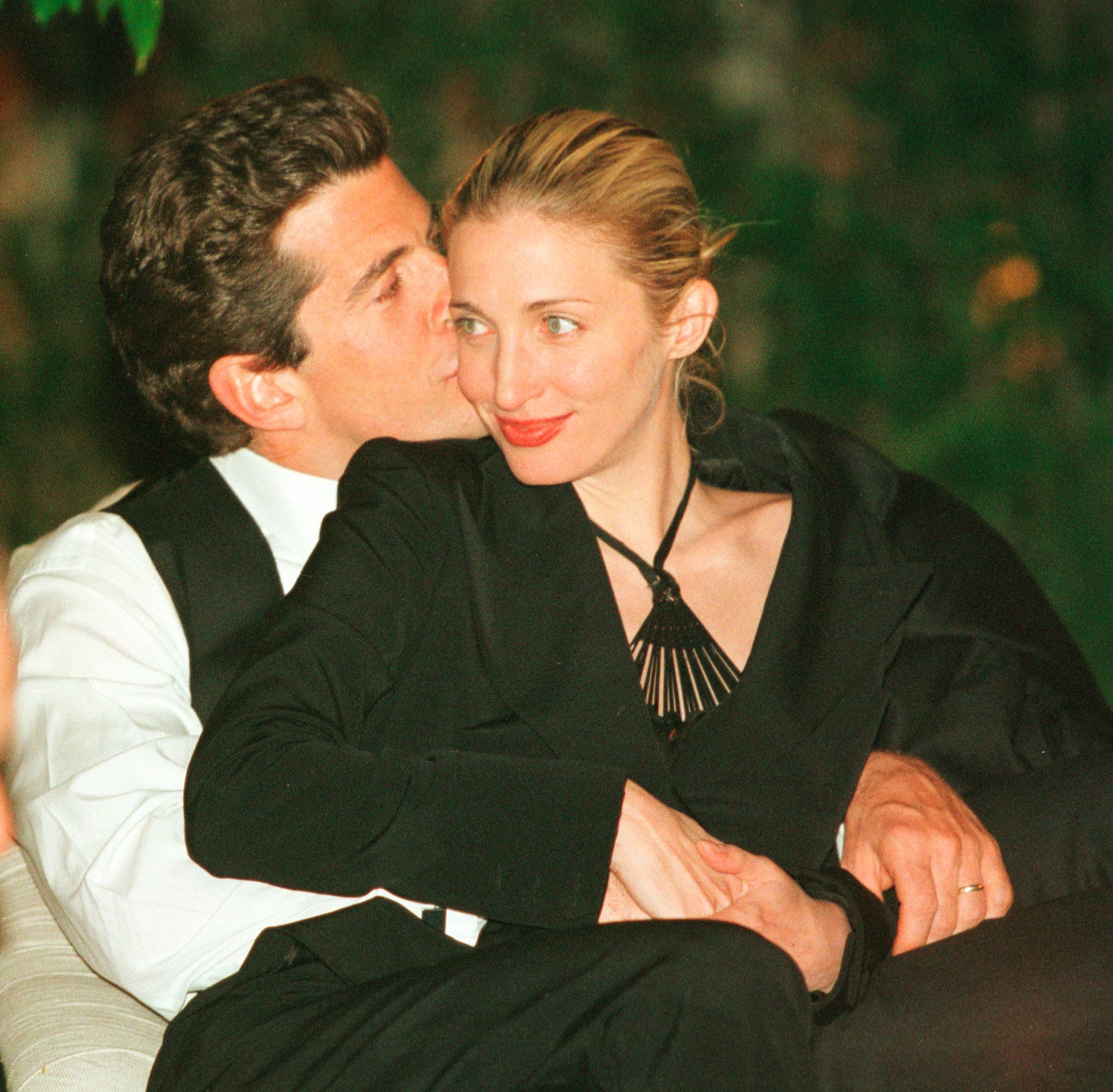 John F. Kennedy, Jr. and Wife Carolyn