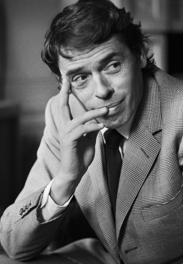 Belgijski piosenkarz i aktor Jacques Brel, Baarn, Holandia, 1972 rok