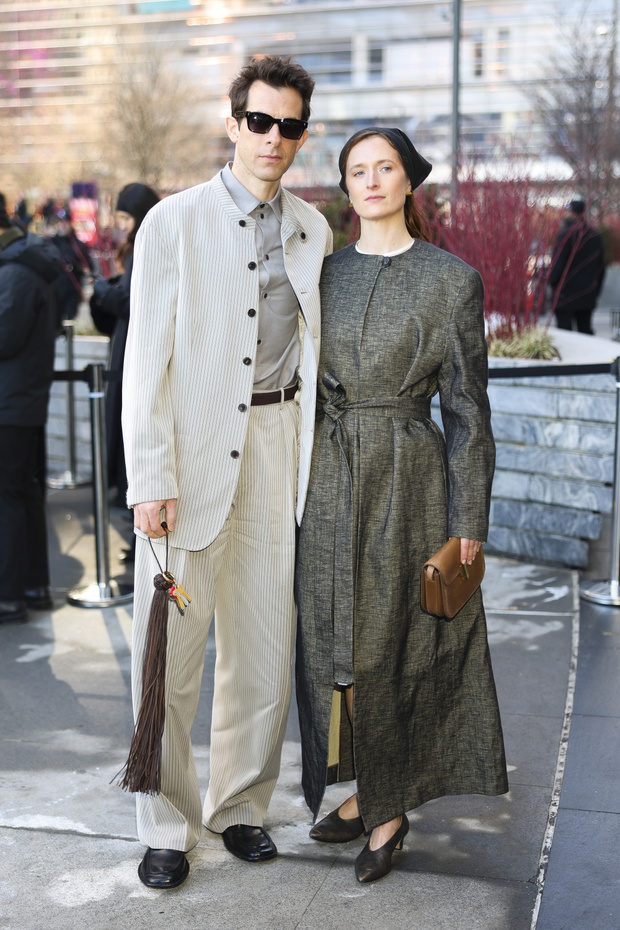 Grace Gummer z mężem Markiem Ronsonem, luty 2026 r.