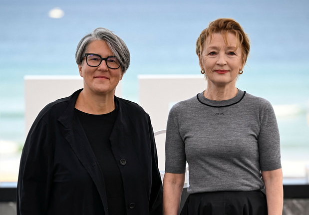 Lesley Manville i Kasia Adamik na festiwalu filmowym w San Sebastian