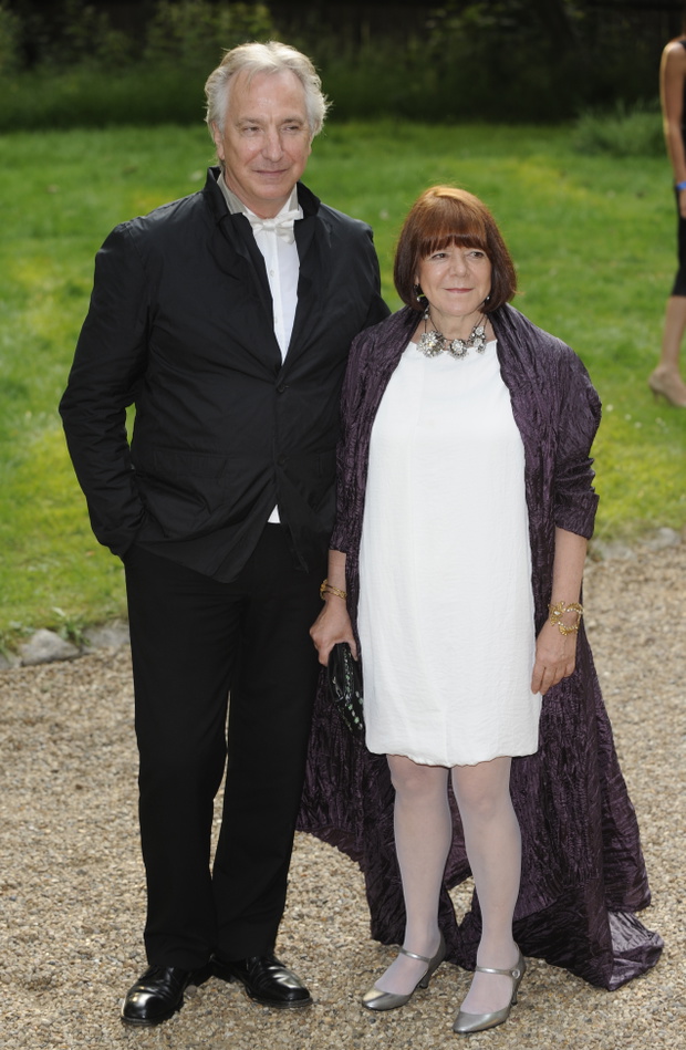 Alan Rickman i Rima Horton, 5.06.2010.