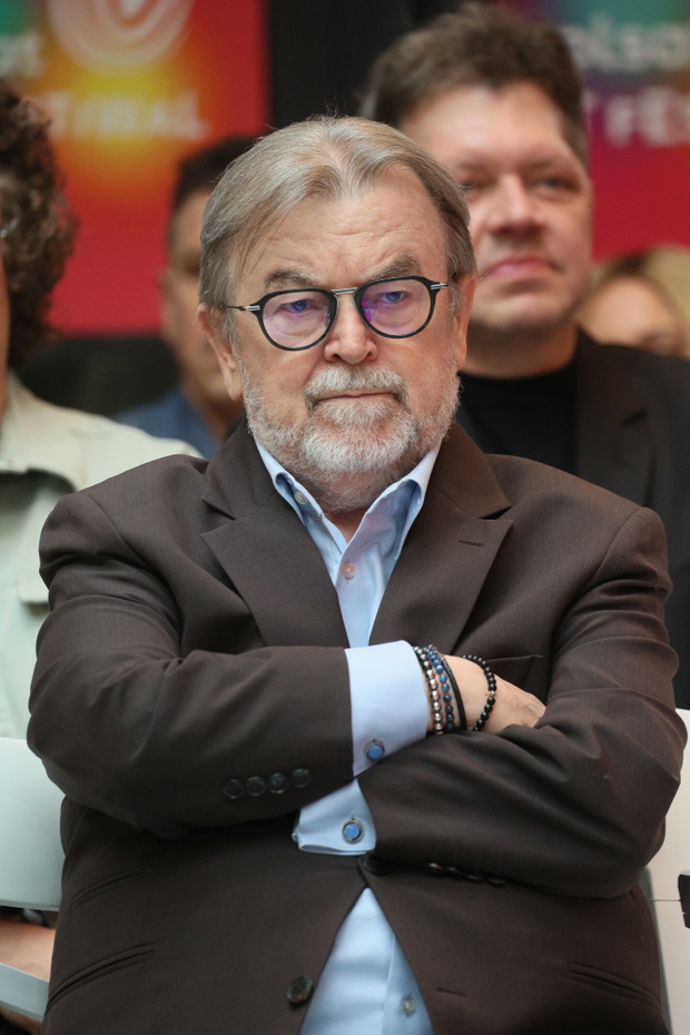 Edward Miszczak, konferencja prasowa Polsat Hit Festiwal 2025, Warszawa, 15.05.2025 r.