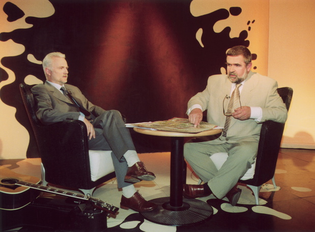 Janusz Rewiński, Krzysztof Piasecki, program "Ale palma".