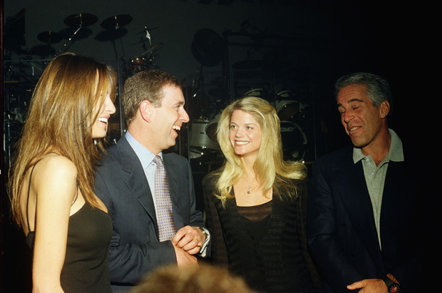 Melania Trump, ksiażę Andrzej, Gwendolyn Beck and Jeffrey Epstein, 2000 rok