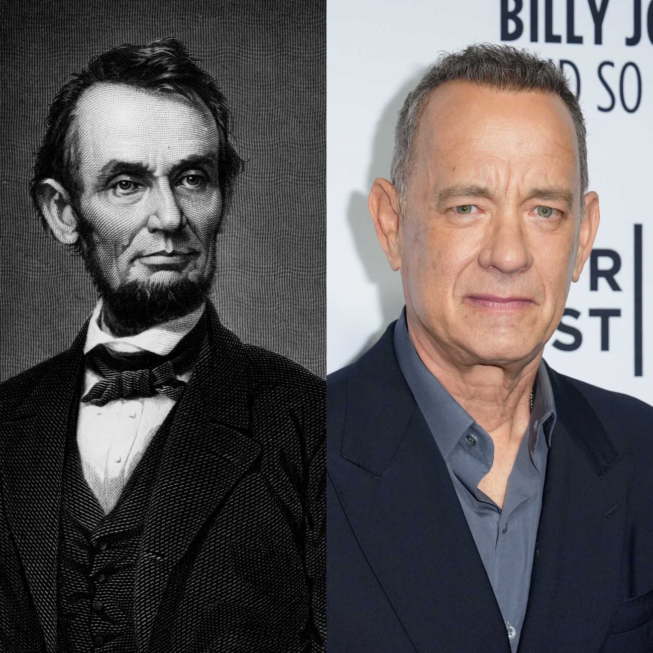 Abraham Lincoln i Tom Hanks