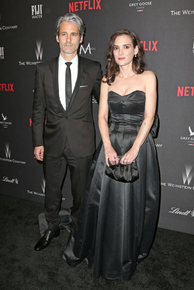 Scott Mackinlay Hahn i Winona Ryder, 8.01.2017.