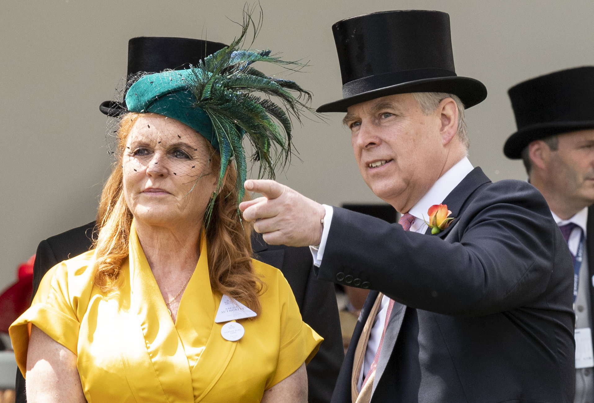 Książę Andrzej i Sarah Ferguson
