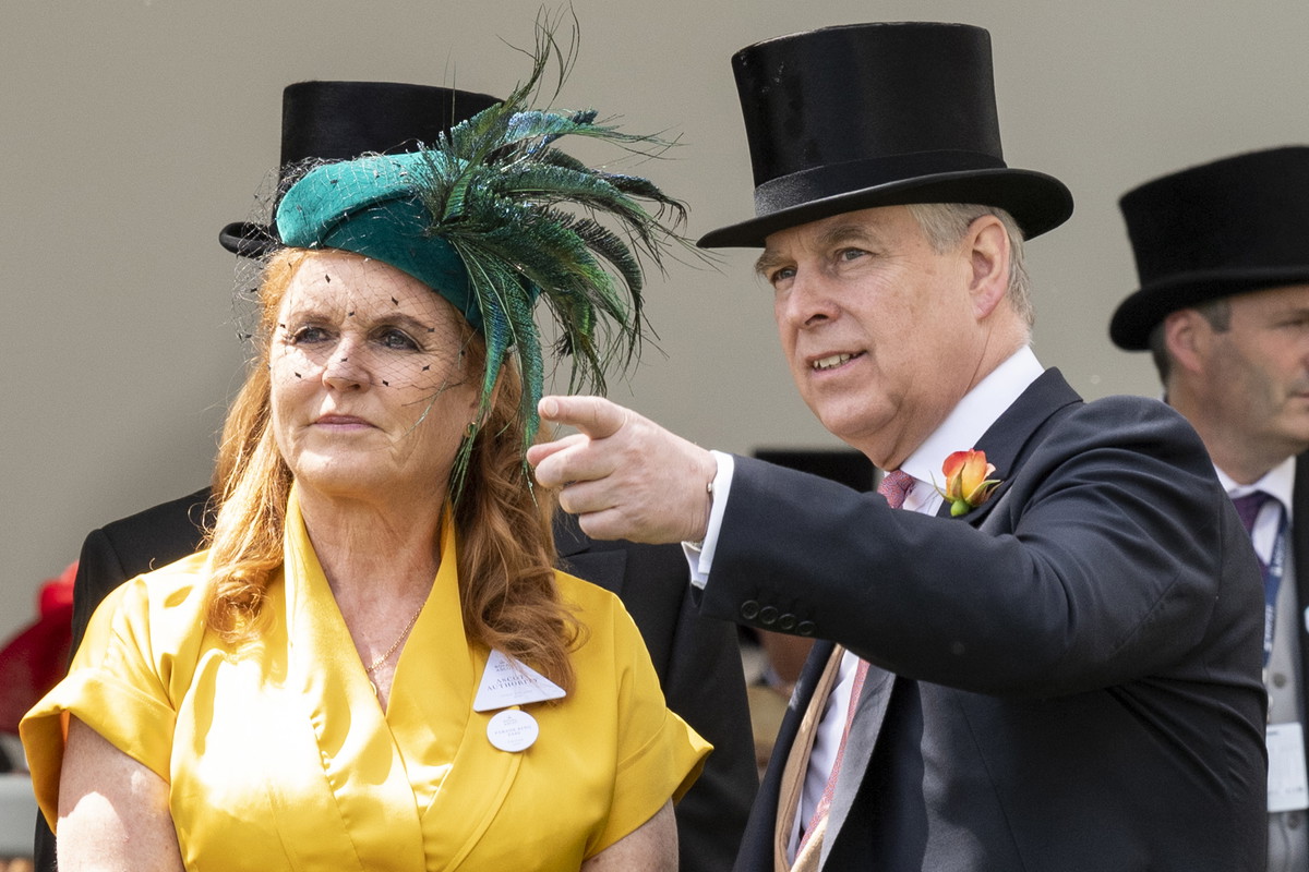 Książę Andrzej i Sarah Ferguson