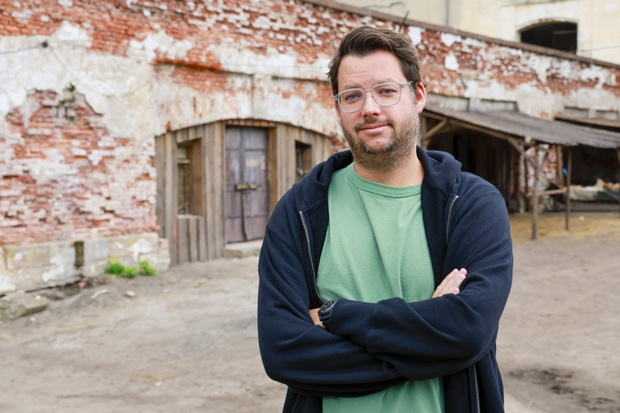 Dzień prasowy na planie filmu "Pojedynek", Piotr Sobociński,