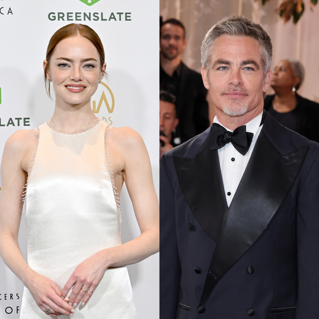 Emma Stone i Chris Pine