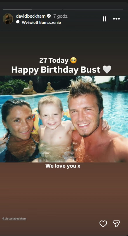David, Victoria, Brooklyn Beckham