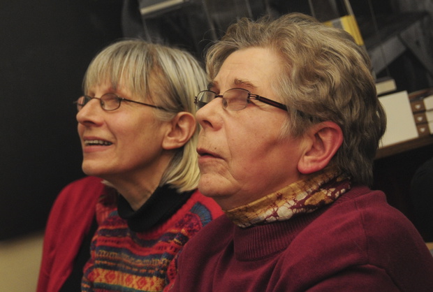 Alicja Kapuścińska, Zofia Kapuścińska, Warszawa, 24.01.2012.
