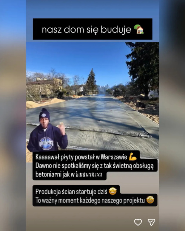 Budowa domu Olgi Frycz