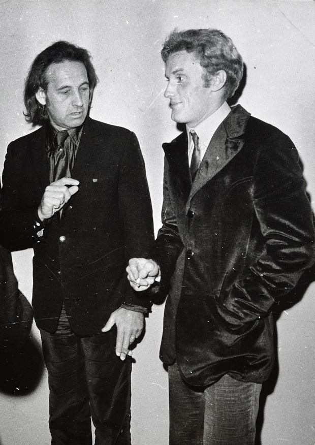 Andrzej Wajda i Daniel Olbrychski