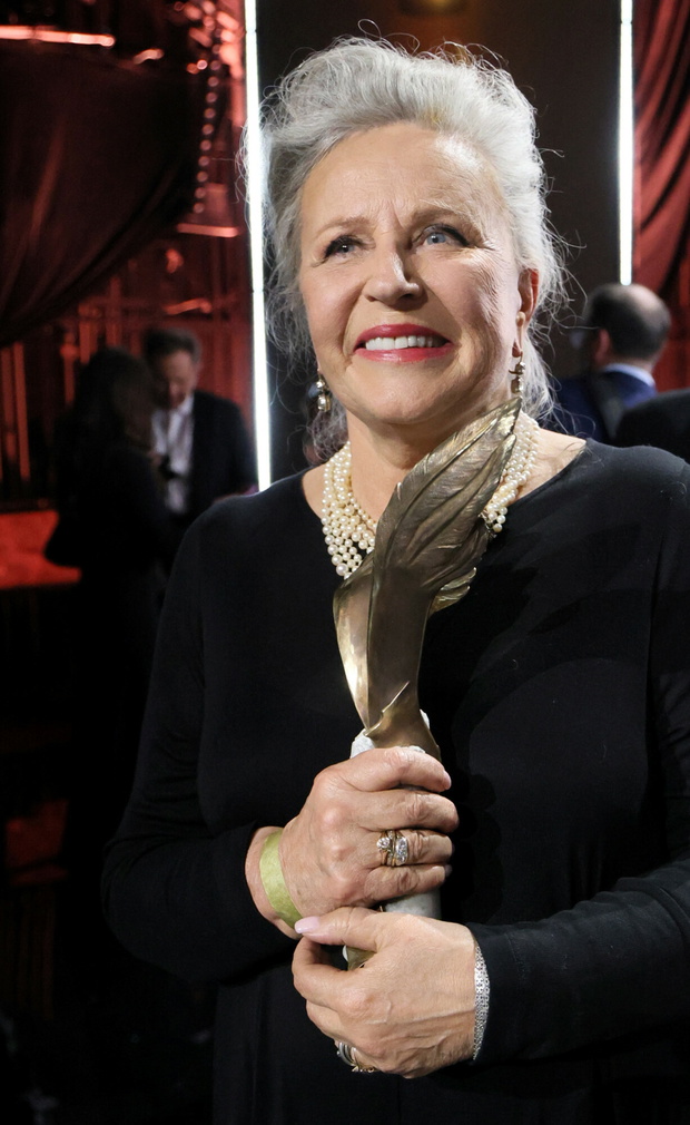 Krystyna Janda. 09.03.2026 rok. Warszawa. Gala 28. Orłów, Polskich Nagrod Filmowych w Teatrze Polskim