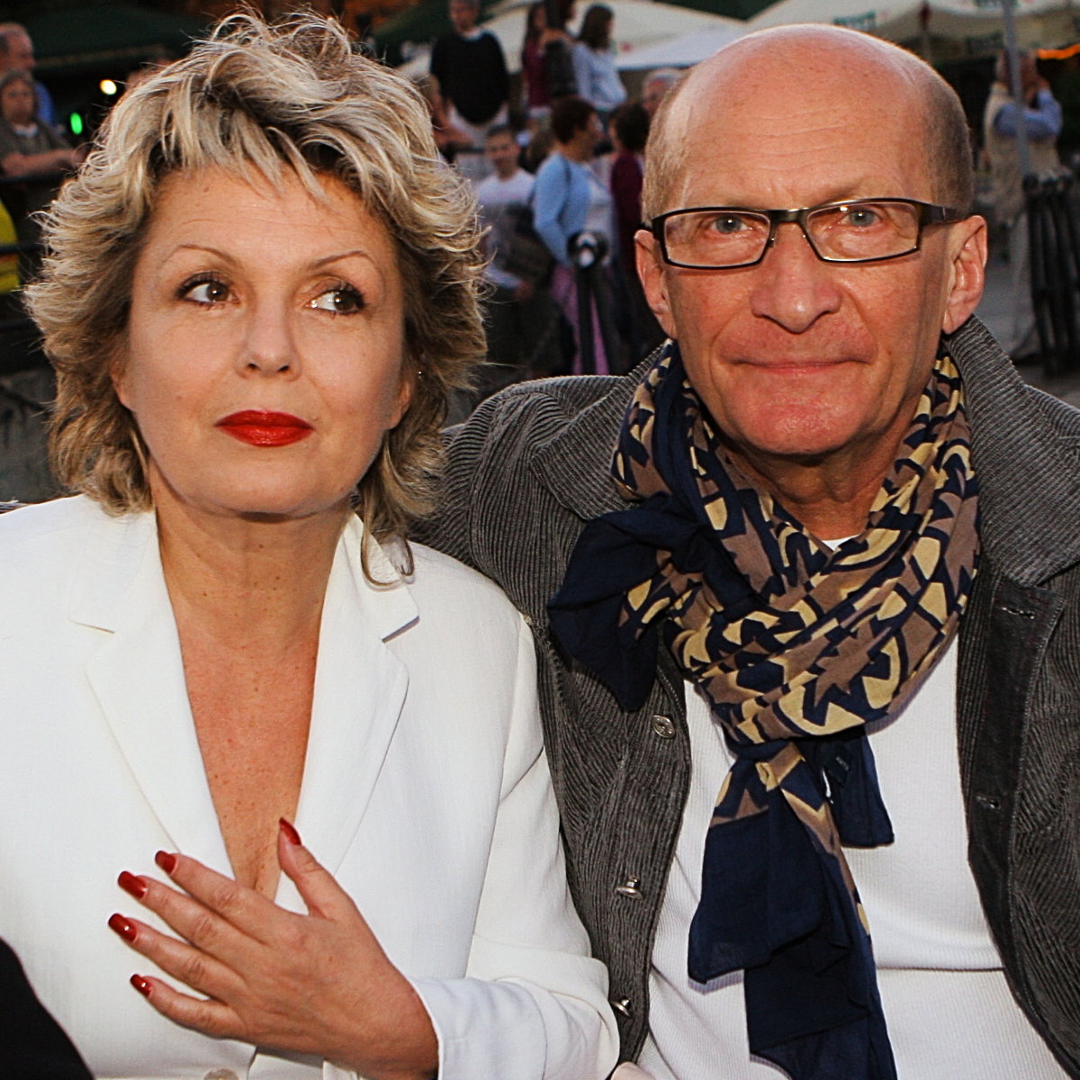 Gabriela Kownacka, Wojciech Pszoniak; 11. Festiwal Gwiazd w Gdańsku 2006