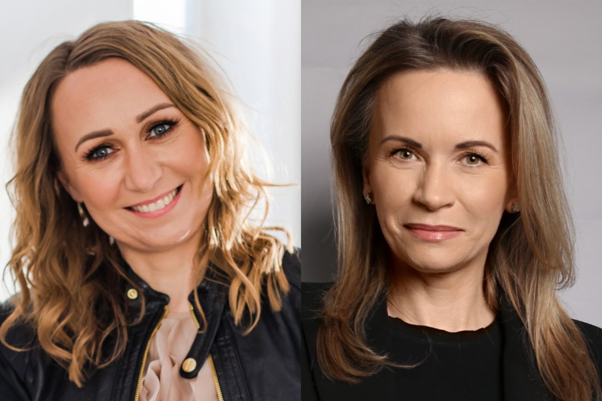 Edyta Baj-Chojecka i Joanna Skrok