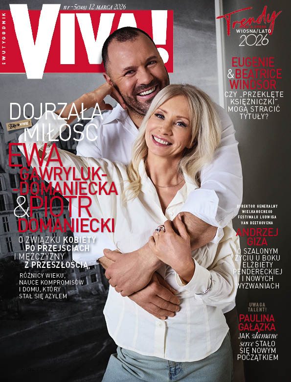 Ewa Gawryluk-Domaniecka i Piotr Domaniecki, VIVA! 5/2026, okładka