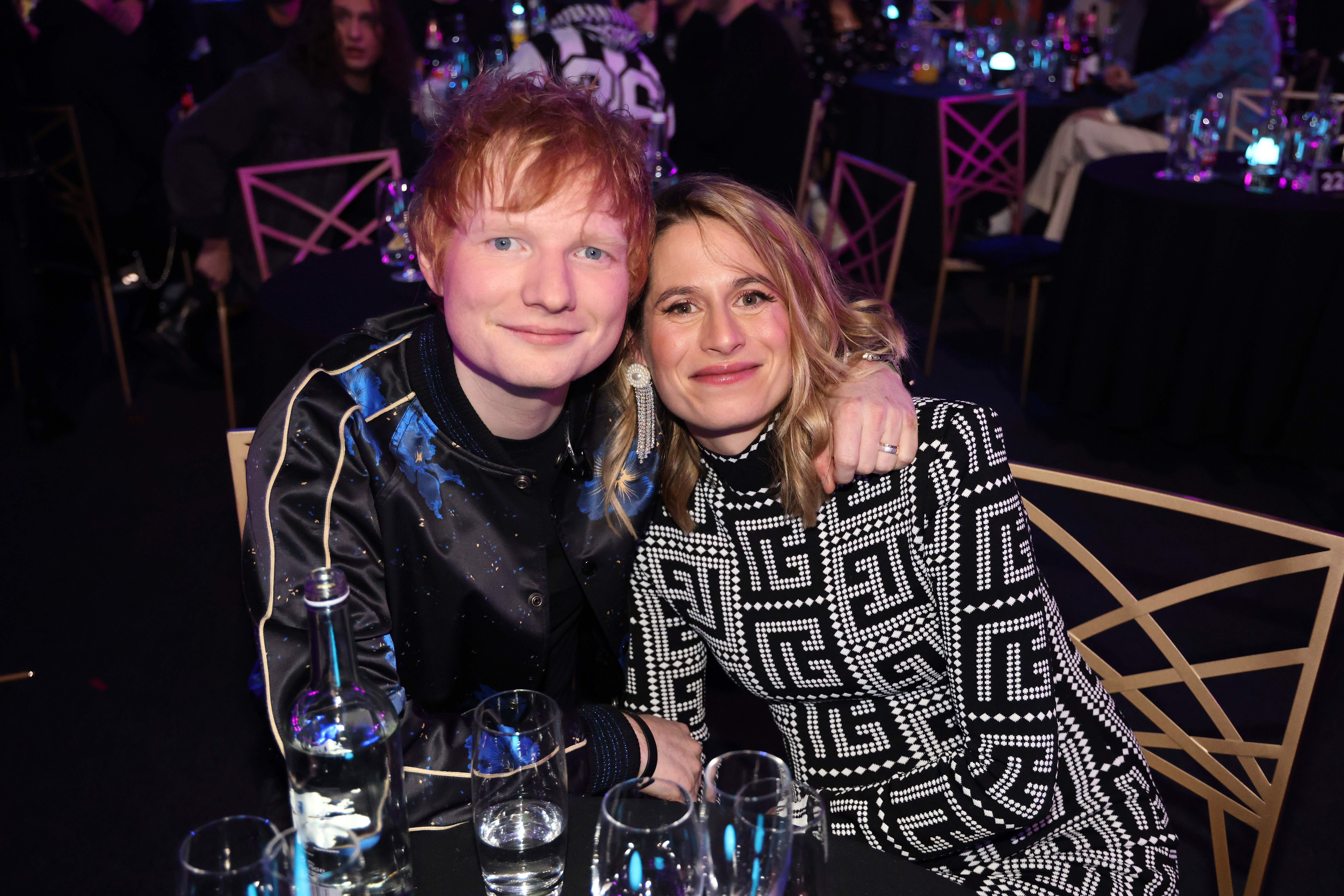 Ed Sheeran z żoną