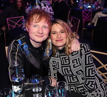 Ed Sheeran z żoną
