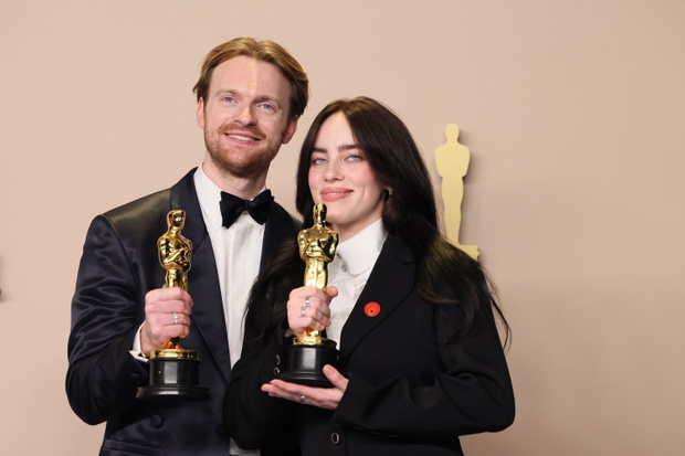 Finneas O'Connell i Billie Eilish. 96. ceremonia rozdania nagród Akademii Filmowej. 10.03.2024, Los Angeles, USA.