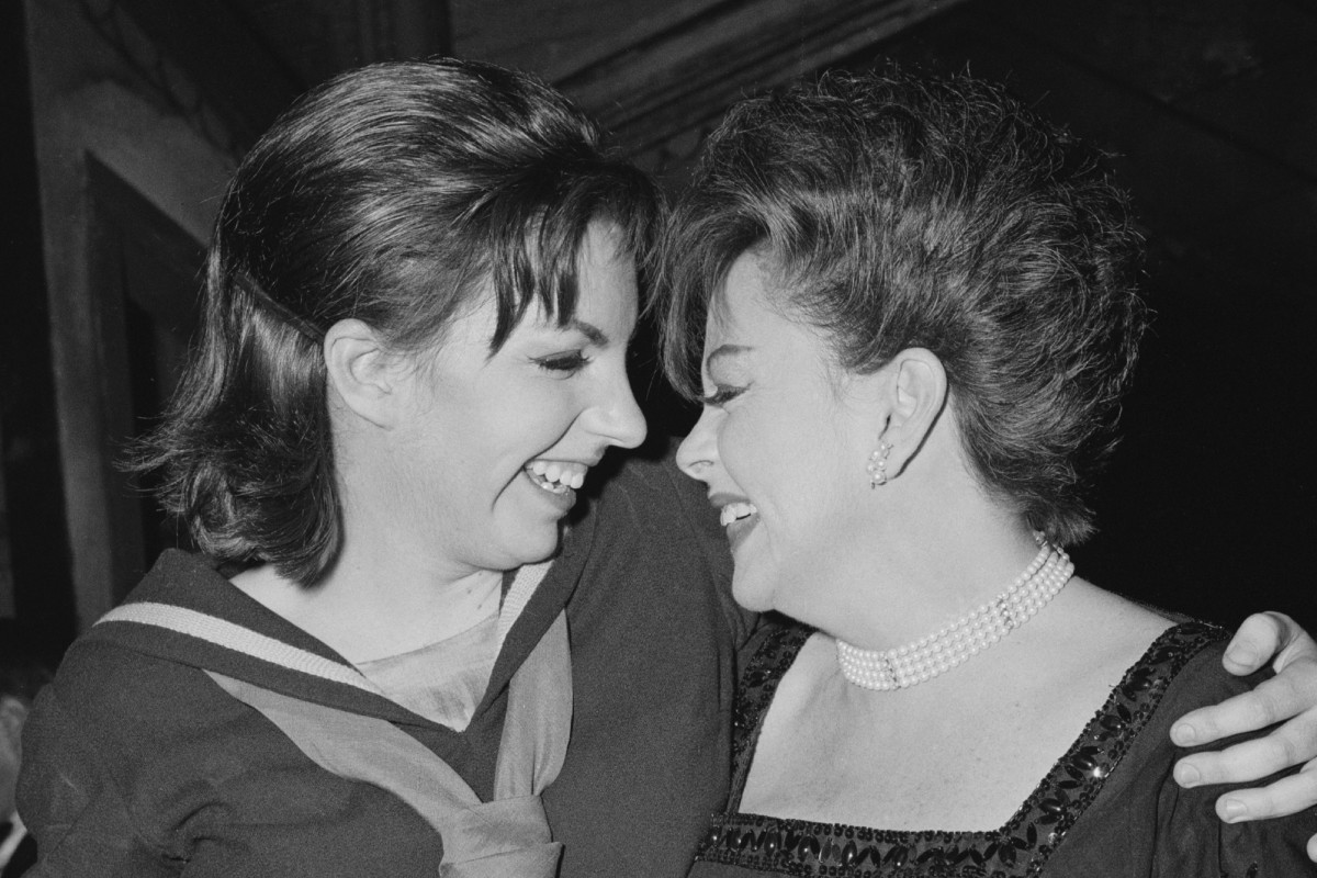 jamniki (2) - Liza Minnelli z mamą, Judy Garland 1965 r.