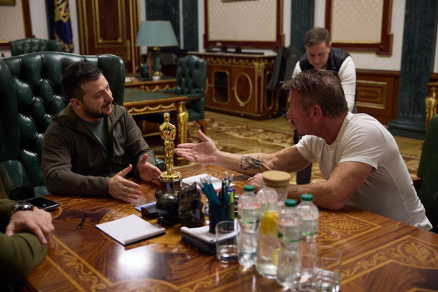 Sean Penn spotka? si? w Kijowie z Ze?enskim