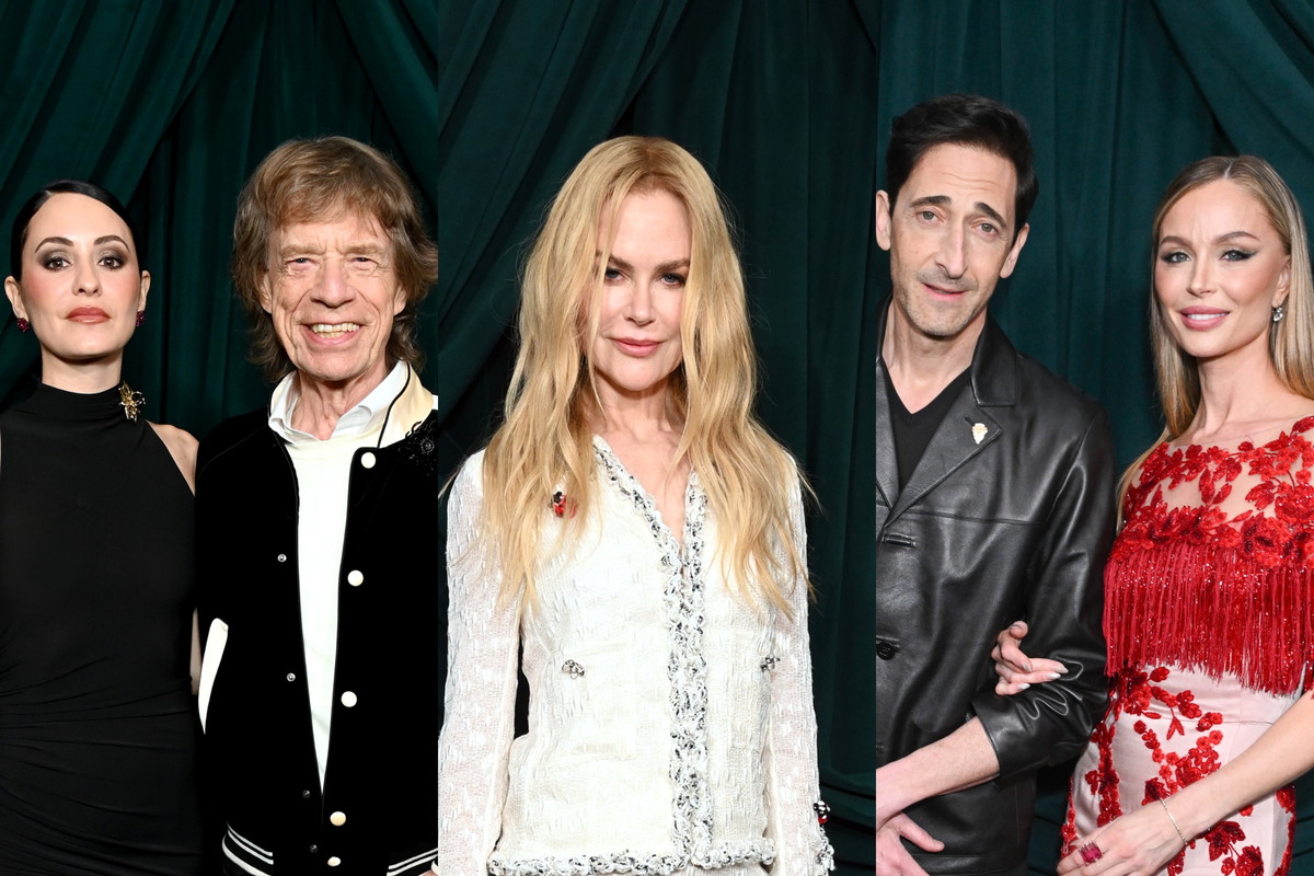 Melanie Hamrick i Mick Jagger, Nicole Kidman, Adrien Brody i Georgina Chapman. CHANEL and Charles Finch