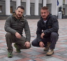 Sean Penn, Vladimir Zelensky. 8.11.2022.