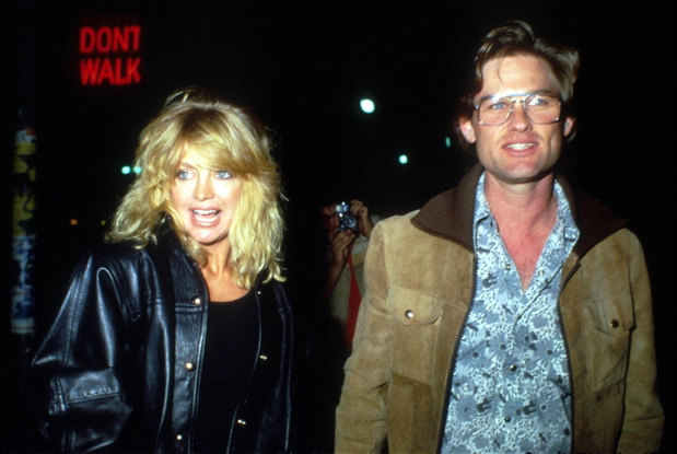 Goldie Hawn And Kurt Russell Out And About In California.  1982 Credit: Ralph Dominguez/MediaPunch