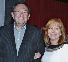 Zbigniew Buczkowski z żoną Jolantą.
