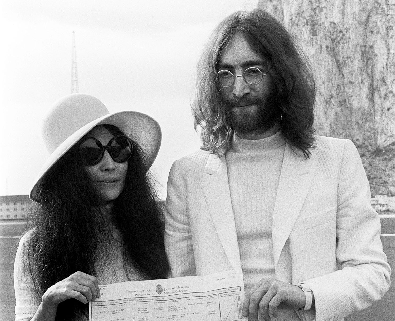 John Lennon i  Yoko Ono, 20.03.1969.