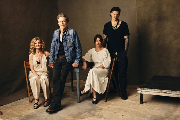 Kyra Sedgwick, Kevin Bacon, Sosie Bacon and Travis Bacon