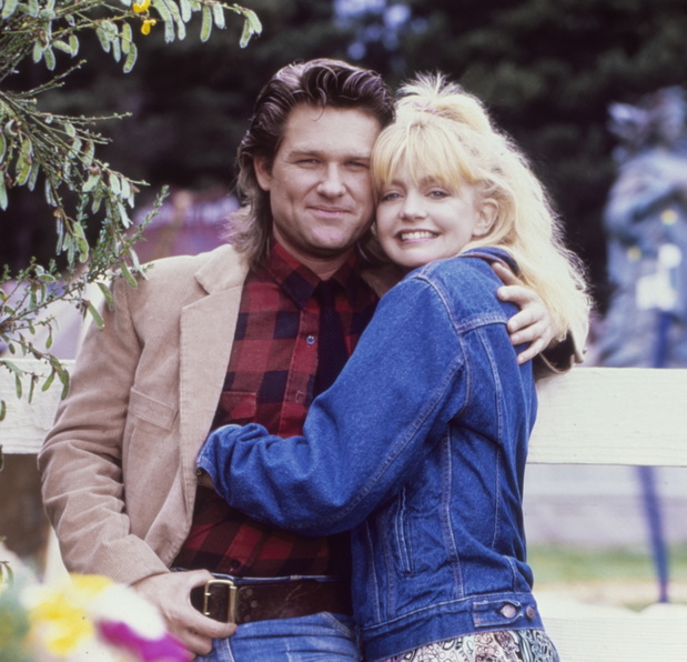 Goldie Hawn Kurt Russell "Overboard" Portrait Session 1987