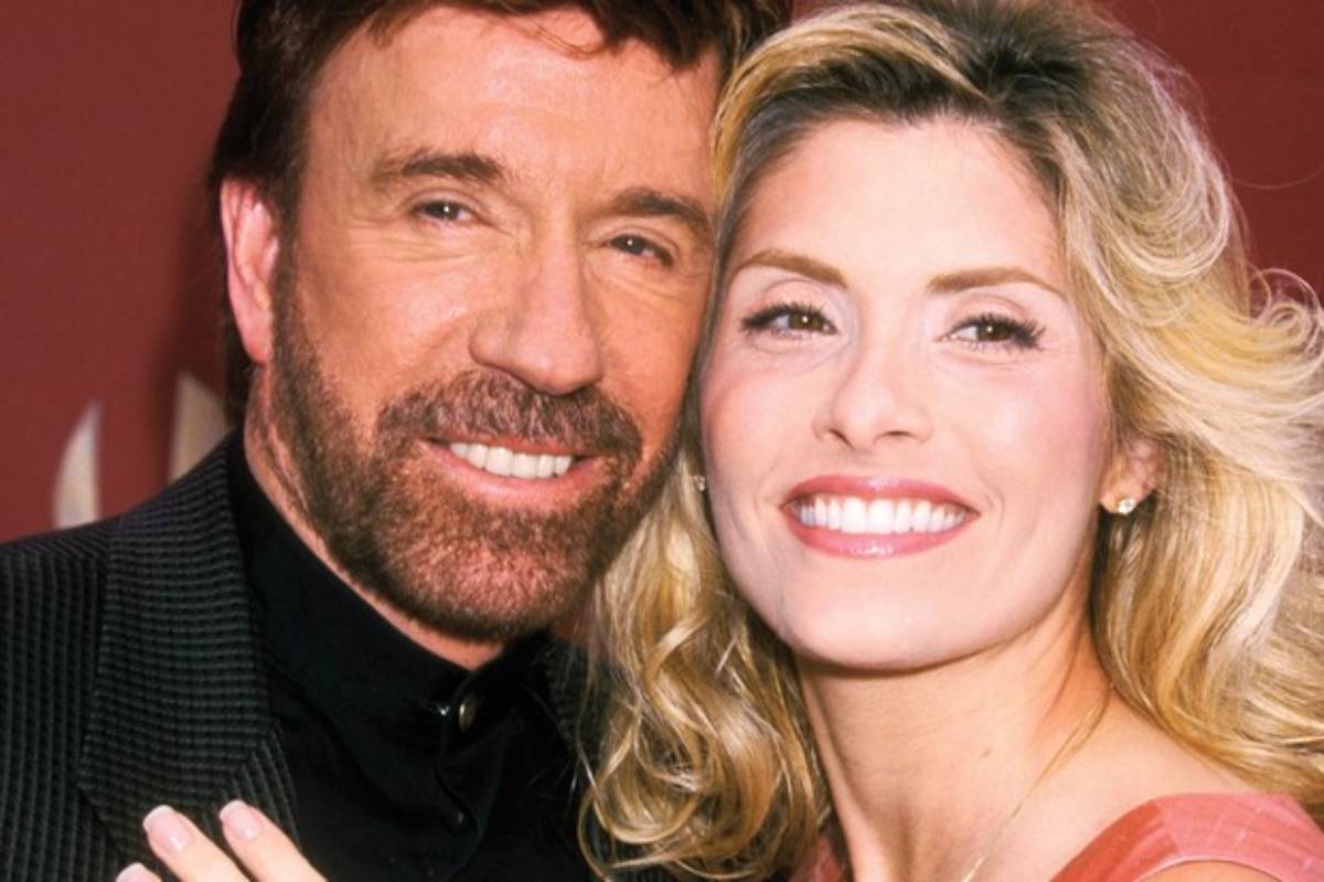 Chuck Norris z żoną Geną