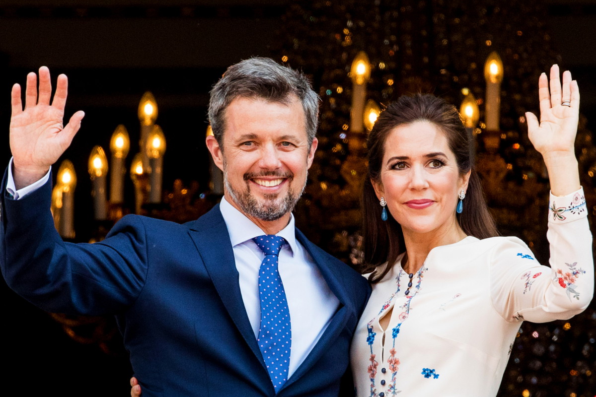 Król Danii Fryderyk X i królowa Maria