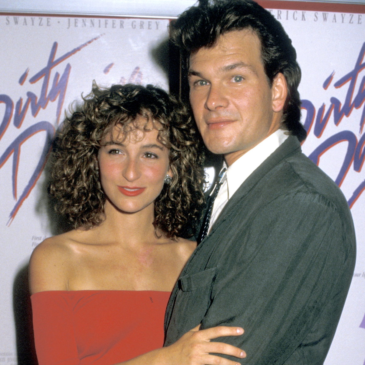 jamniki (2) - Jennifer Grey. Patrick Swayze, premiera "Dirty Dancing" 1987 r.