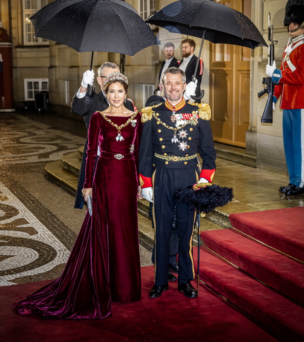 Król Danii Fryderyk X i królowa Maria, 2024
