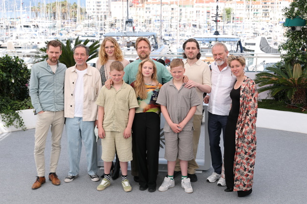 Anton Máni Svansson, Anders Mossling, Grímur Hlynsson, Saga Garðarsdóttir, Hlynur Palmason, Ida Mekkin Hlynsdottir, Þorgils Hlynsson, Sverrir Gudnason, Ingvar Eggert Sigurðsson i Katrin Pors. Premiera filmu "Miłość, która zostaje" - 78. Festiwal Filmowy w