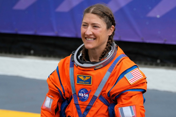 Christina Koch, 1.04.2026.