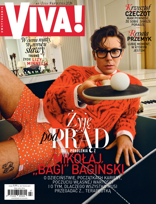 Mikołaj Bagi Bagiński, VIVA 7/2026, okładka