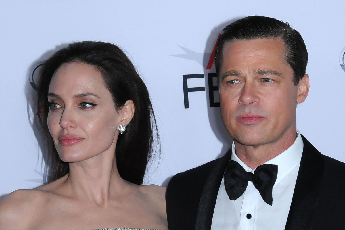 Angelina Jolie i Brad Pitt, 5.11.2015.