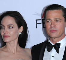 Angelina Jolie i Brad Pitt, 5.11.2015.