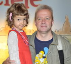jamniki (2) -Robert Leszczyński z córką Vesną, 2011 r.
