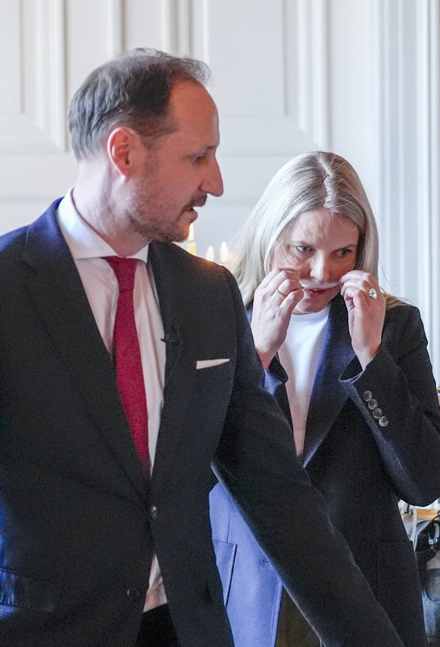 Księżna Mette-Marit, książę Haakon, 10.04.2026.