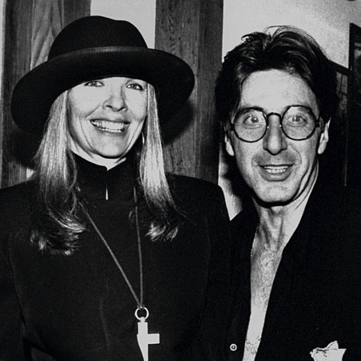 Diane Keaton, Z Alem Pacino poznali się na planie „Ojca chrzestnego” w 1972 roku