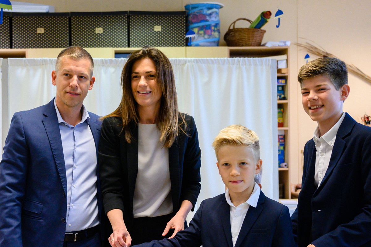 Peter Magyar, Judit Varga, 3.04.2022.