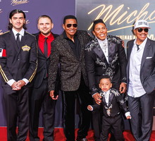 Bigi Jackson, Prince Jackson, Jackie Jackson, Jermaine Jackson, Marlon Jackson, Jermajesty Jackson Randy Jackson Jr. attend